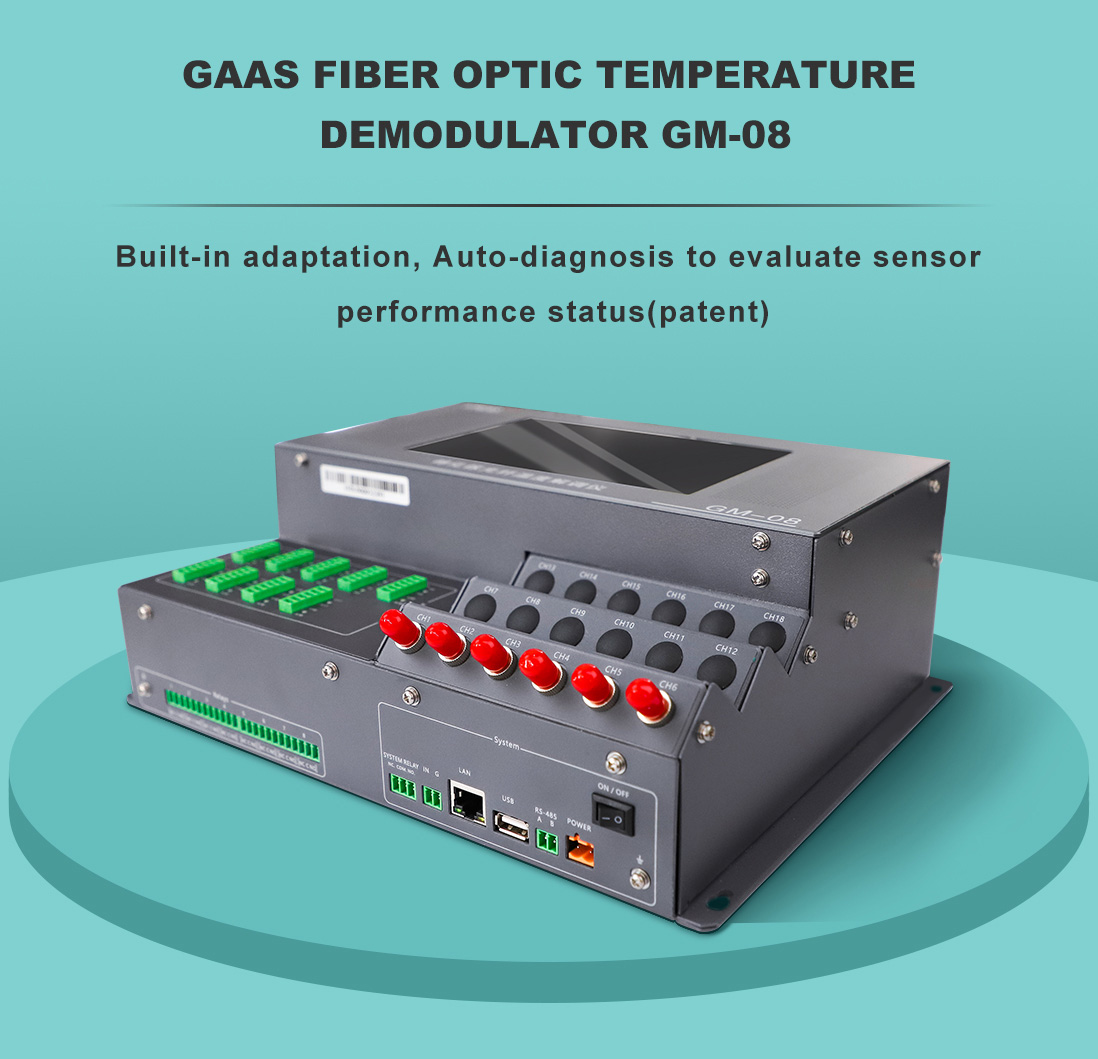 GaAs fiber optic temperature demodulator GM-08